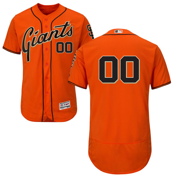 Men's San Francisco Giants Flex Base Custom Jersey MLBC0115